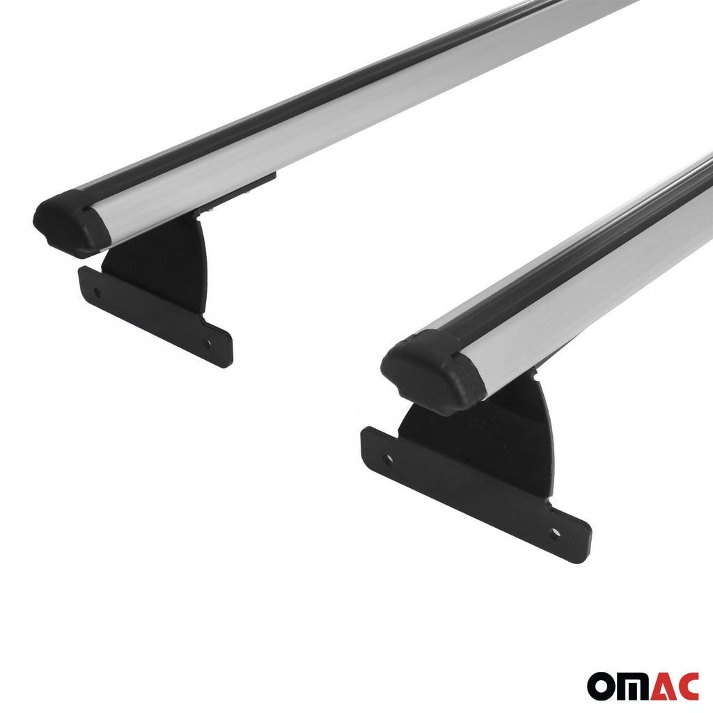 2017-2026 Jeep Compass Roof Rack Cross Bars Silver