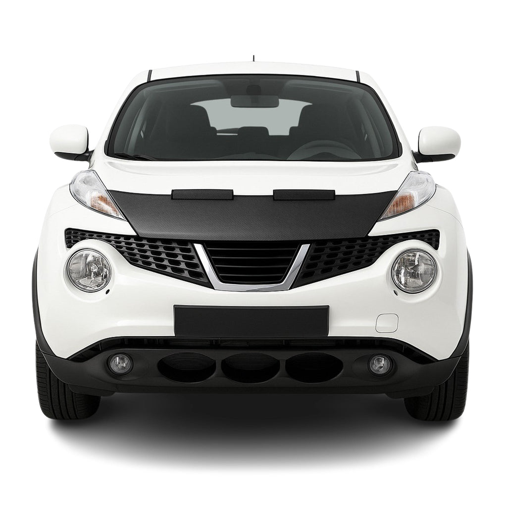 2011-2017 Nissan Juke Car Bonnet Mask Hood Bra Carbon Black 1 Pc
