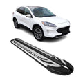 2020-2026 Ford Escape Running Boards Side Steps Silver & Black