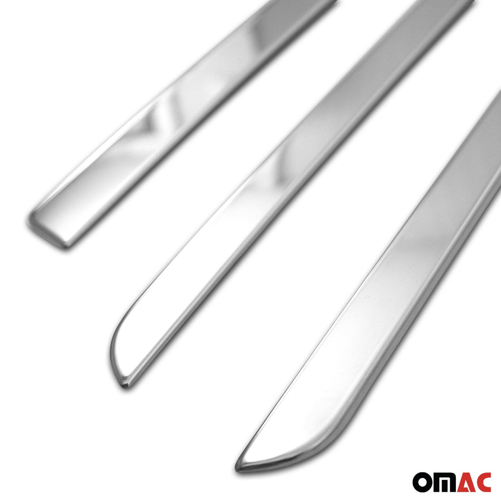 2011-2017 Lexus CT 200h Side Door Molding Trim Skirt Garnish Stainless Steel Silver 4Pcs