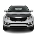 2011-2016 Kia Sportage Car Bonnet Mask Hood Bra Black Chequered 1 Pc