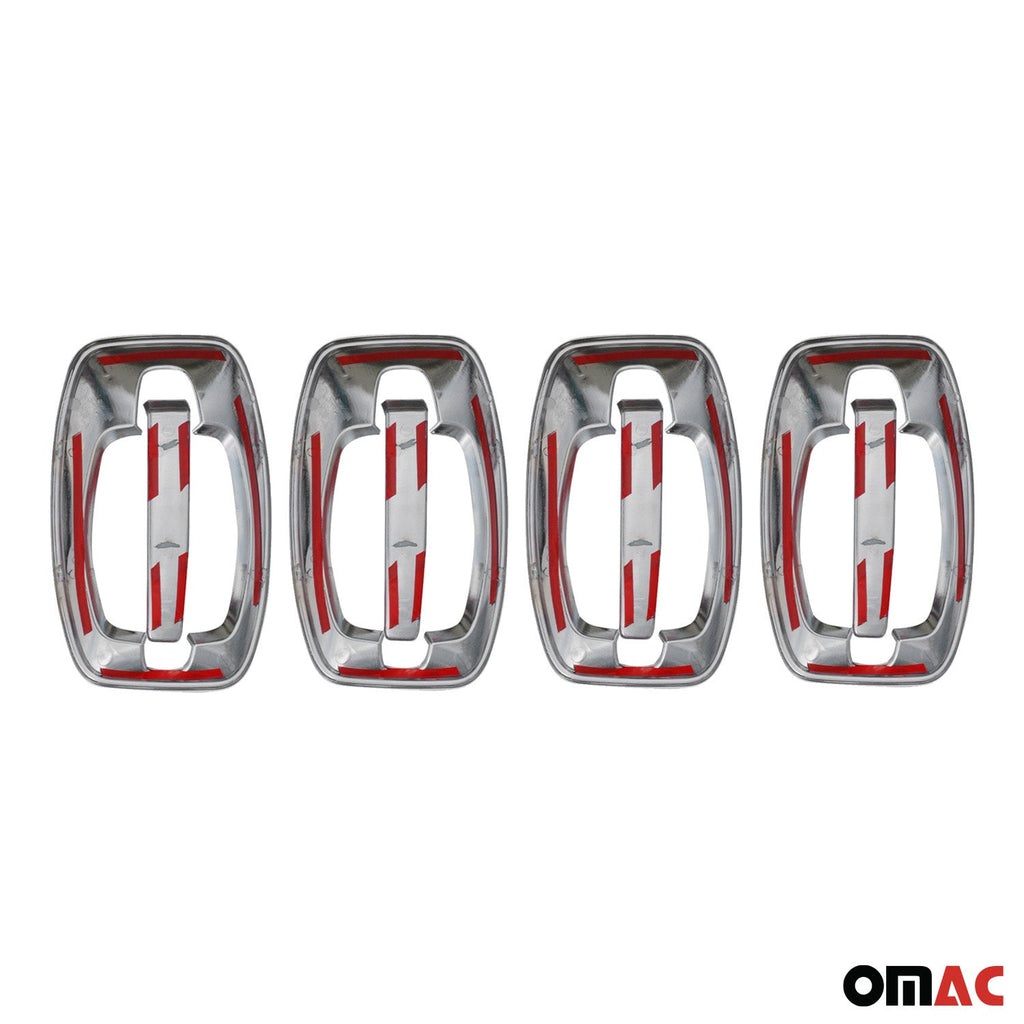2014-2022 RAM ProMaster Mirror Cover Caps & Door Handle Chrome Set 10x