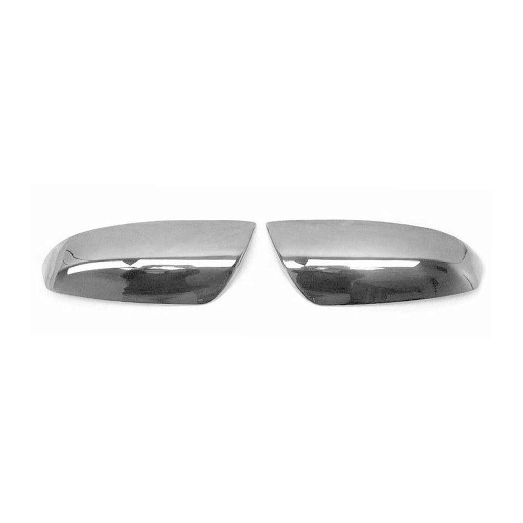 2011-2015 Kia Sorento Side Mirror Cover Caps Stainless Steel Silver 2 Pcs