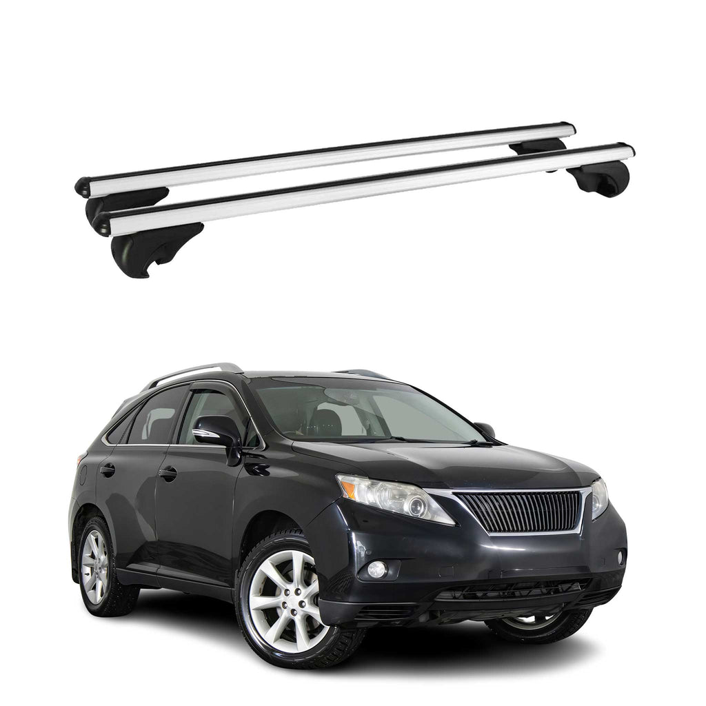 2010-2015 Lexus RX350 Roof Rack Cross Bars Silver