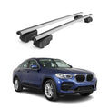 2019-2025 BMW X4 G02 2.gen Roof Rack Cross Bars Black Luggage Carrier 2 Pcs
