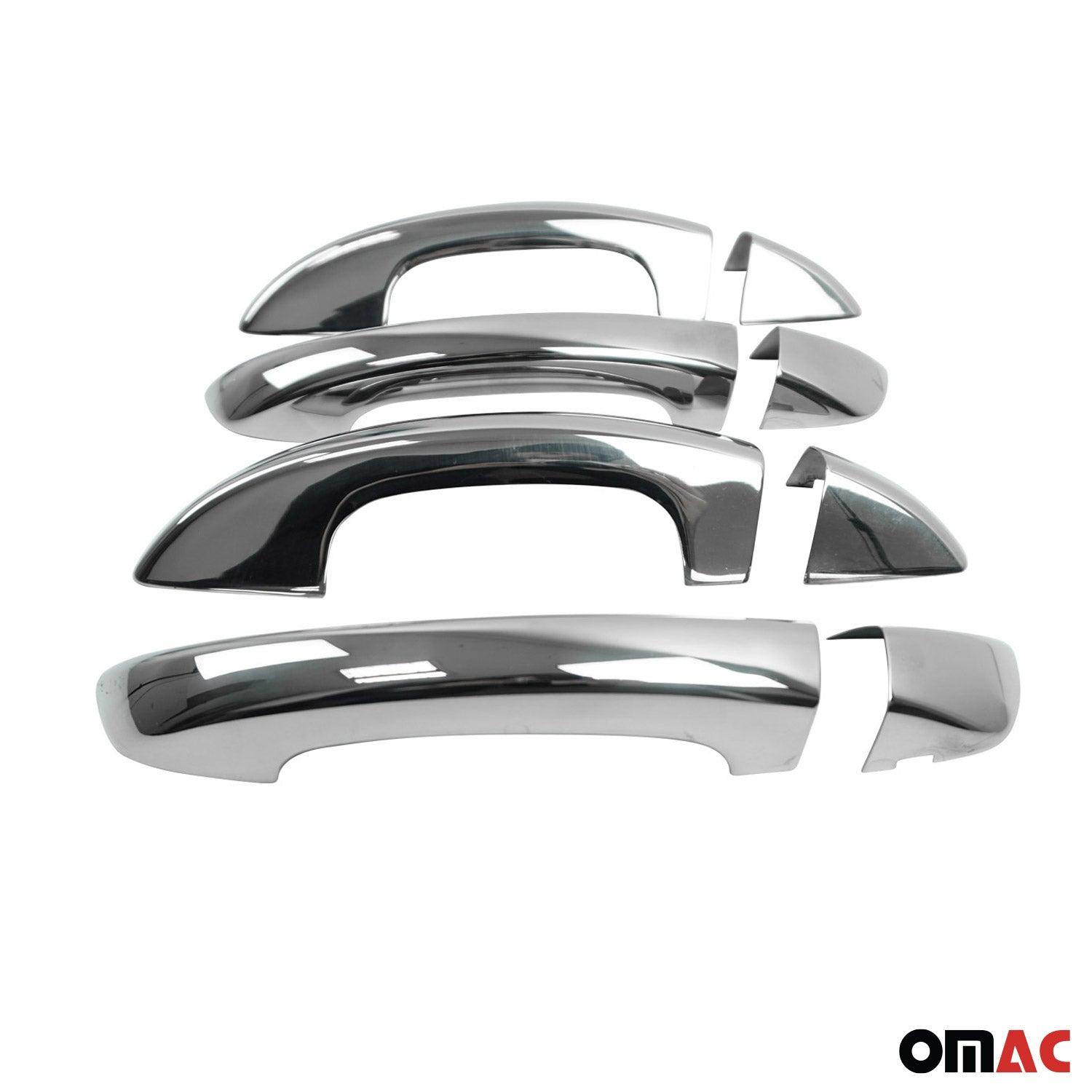 2009-2014 VW Golf 6.gen Car Door Handle Cover Protector Stainless Steel Chrome 8 Pcs