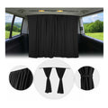 Fiat Cabin Divider Curtains Privacy Curtains Black 2 Curtains