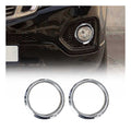 2011-2013 Kia Sorento Fog Light Lamp Bezel Cover Stainless Steel Silver 2 Pcs
