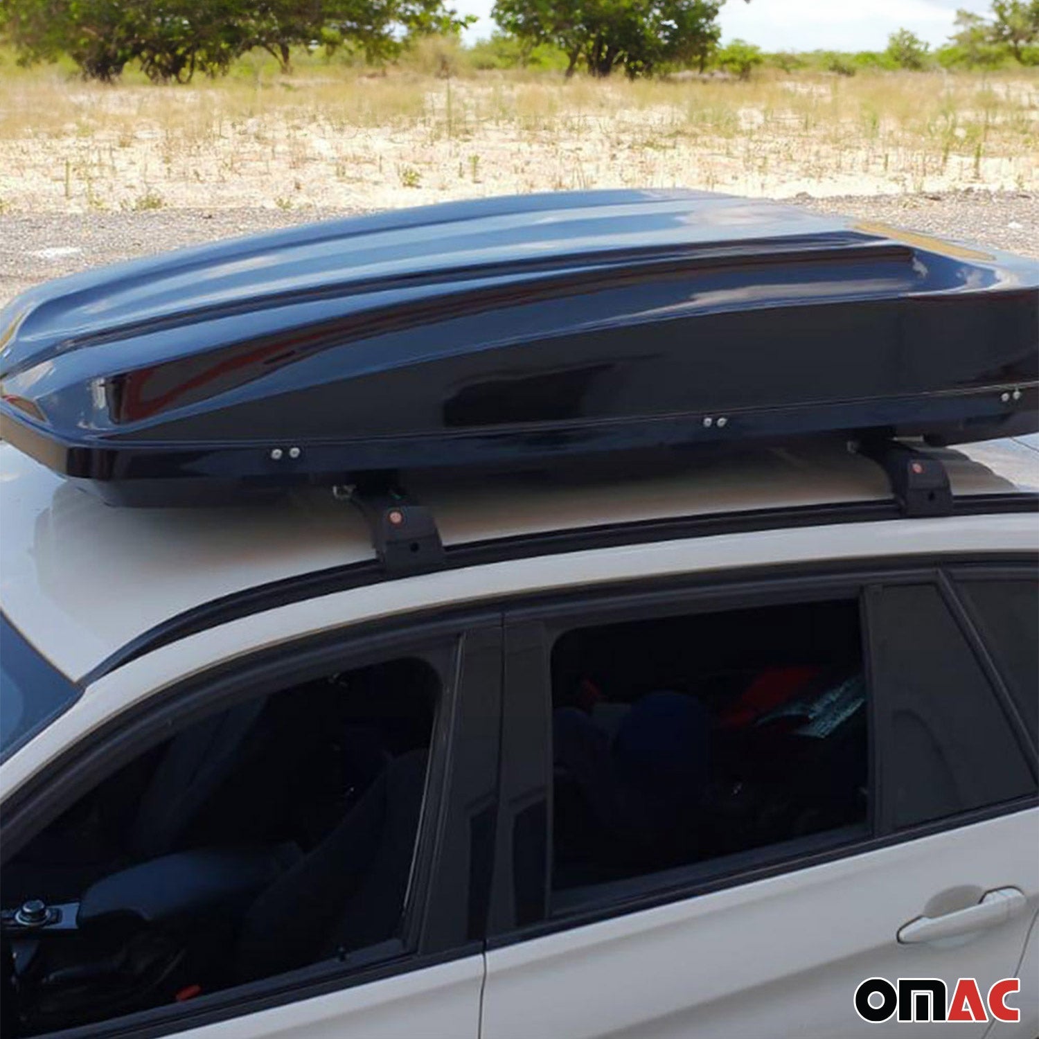 Roof Rack Cross Bars Aluminum for BMW X3 F25 2011-2017 Silver 2Pcs