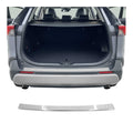 2019-2025 Toyota RAV4 Rear Bumper Sill Cover Protector Guard Brushed Stainless Steel