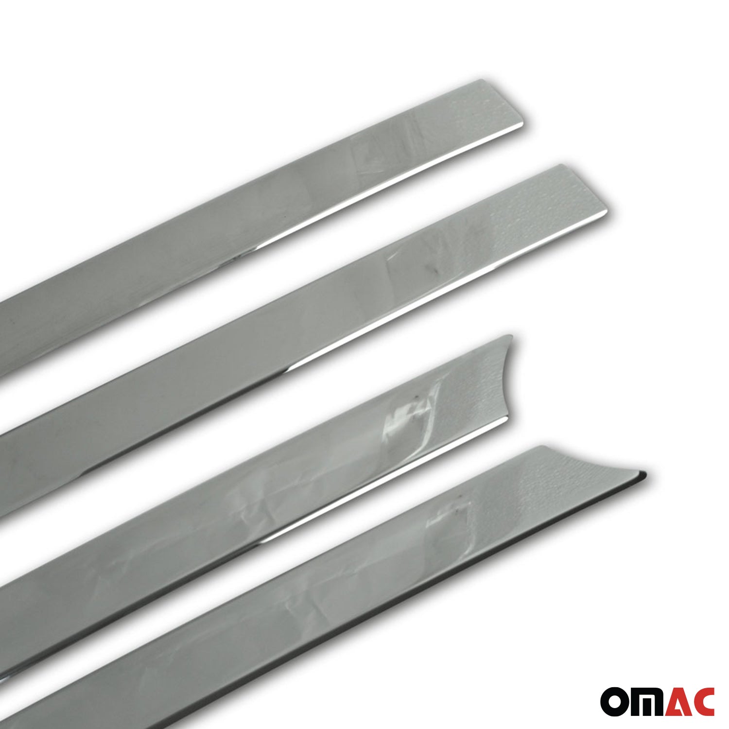2006-2009 Land Rover Range Rover Sport Side Door Molding Trim Stainless Steel Silver