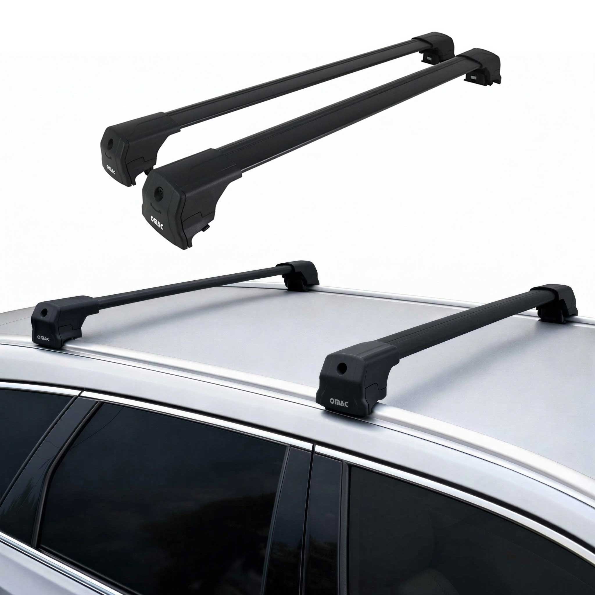 2014-2019 Kia Soul Roof Rack Cross Bars Black
