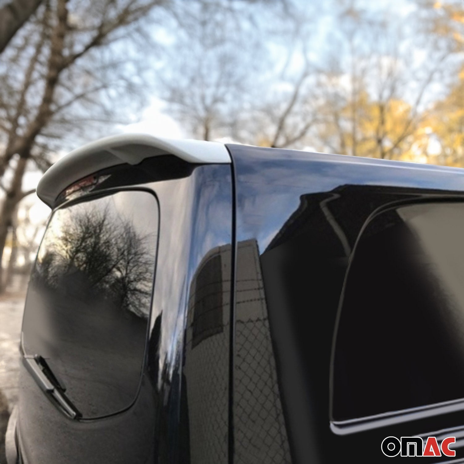 2016-2024 Mercedes Metris Rear Trunk Spoiler Wing Fiberglass Paintable 1Pc