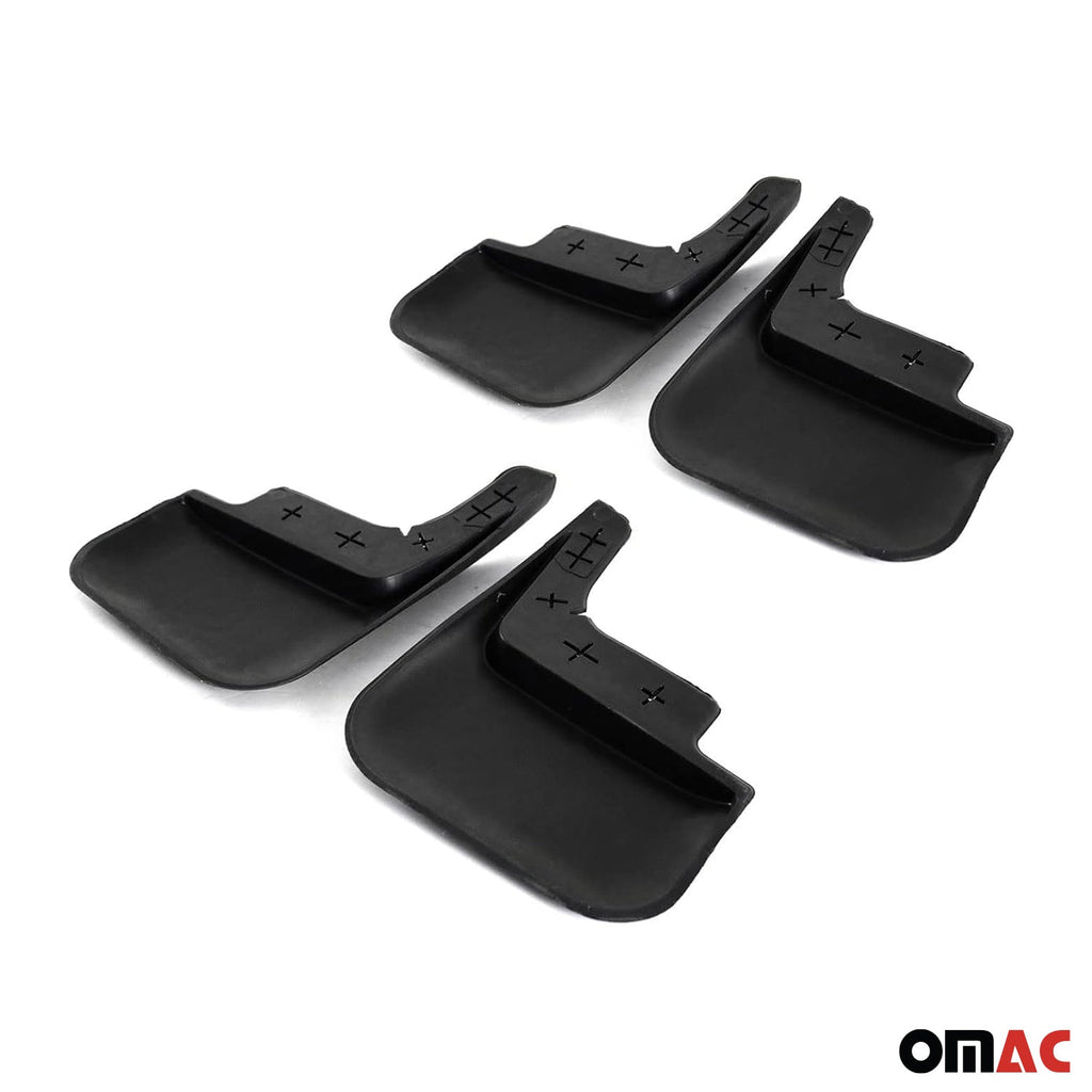2017-2022 Nissan Rogue Sport Universal Fit Mud Guards Splash Mud Flaps Black 4 Pcs