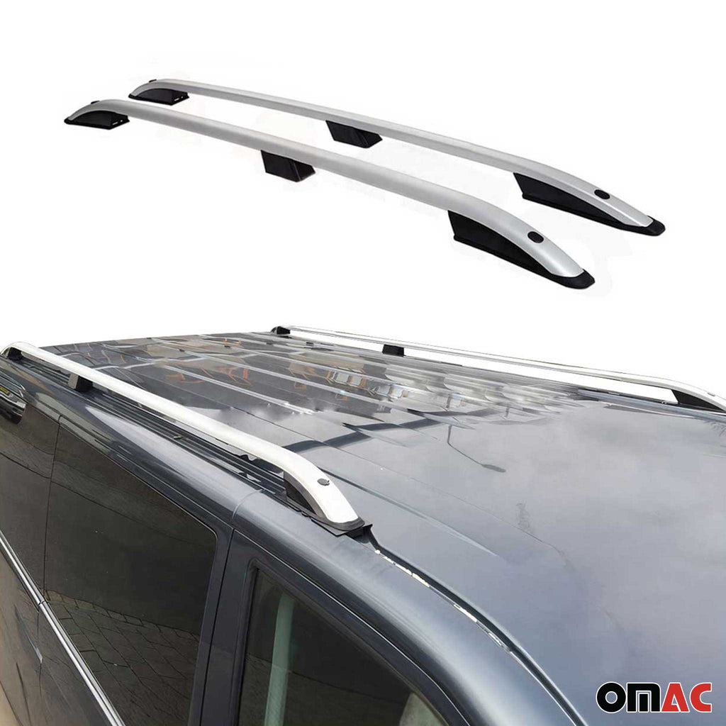 2009-2017 VW Tiguan Roof Rack Rails Side Rails Silver