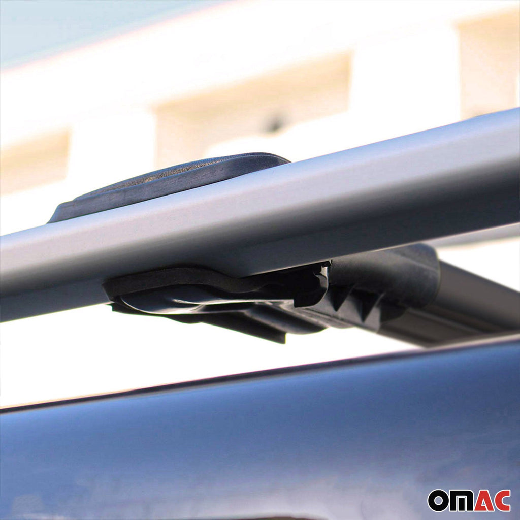 2014-2023 Jeep Cherokee Roof Rack Cross Bars Black