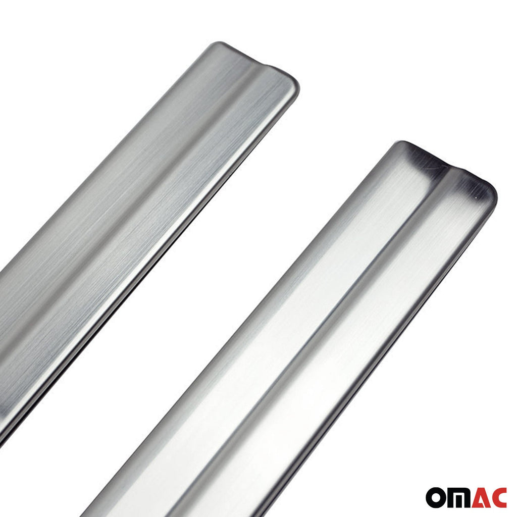 2011-2017 Nissan Juke Door Sill Scuff Plate Scratch Protector Stainless Steel 2Pcs