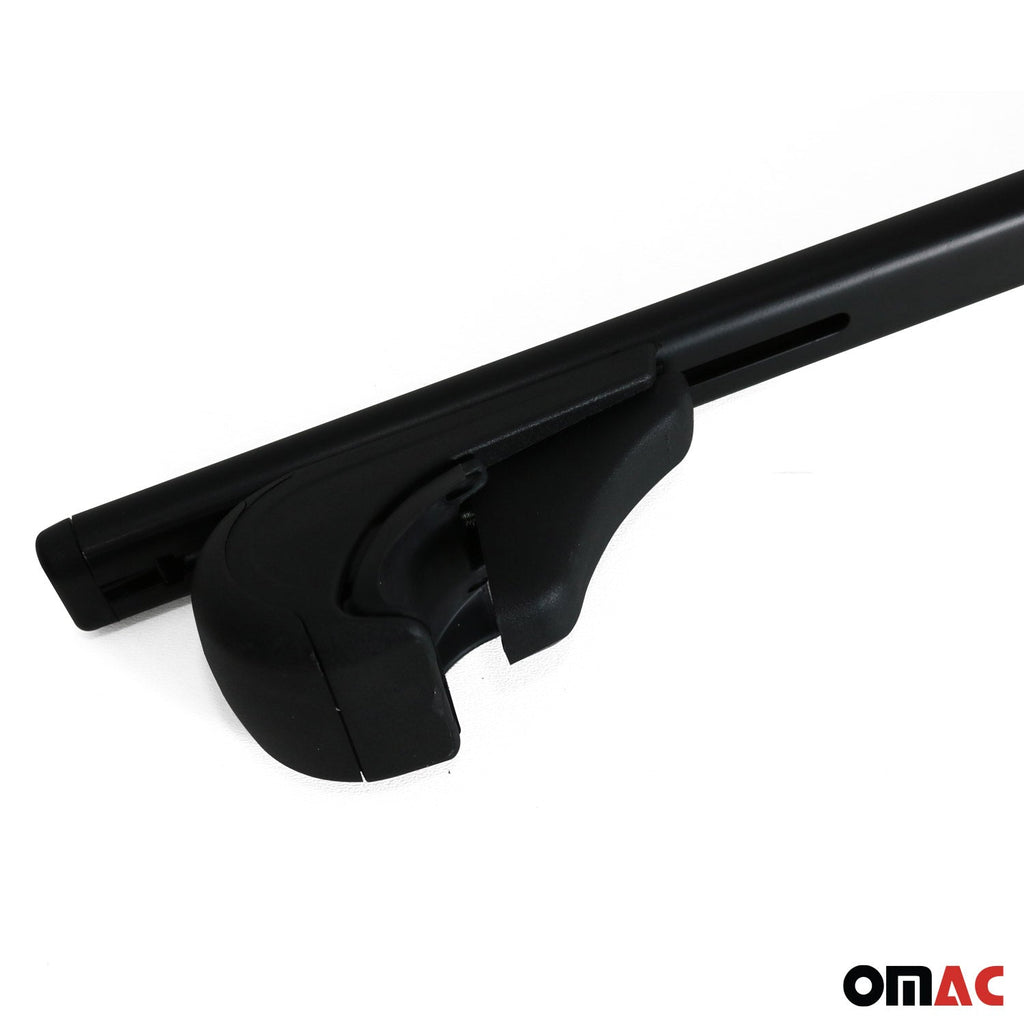 2015-2026 Ford Transit E-Transit Roof Rack Cross Bars Black