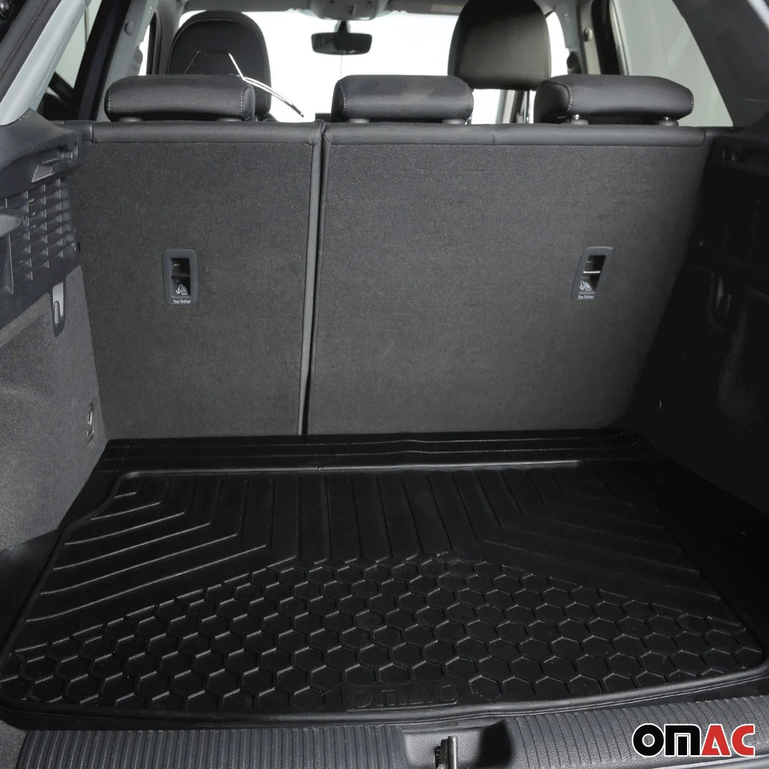 Jeep Renegade Semi-Custom fit Cargo Mat Liner Waterproof Rubber Black 1Pc