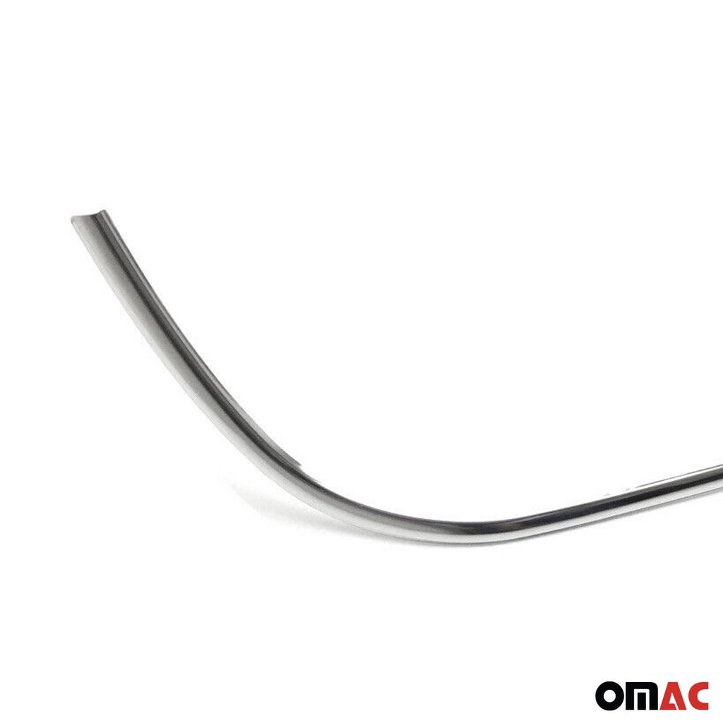 2010-2016 VW Amarok Front Bumper Grill Trim Molding Stainless Steel Silver 1 Pc