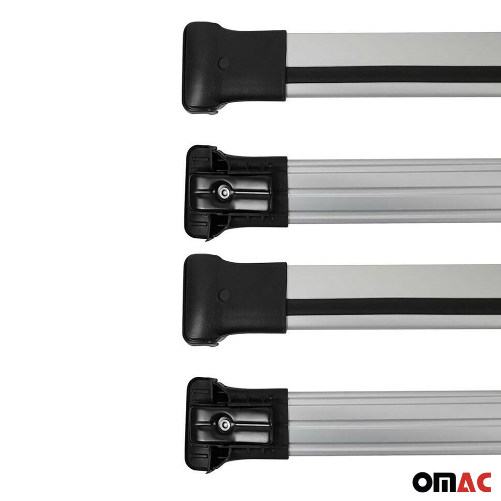 2010-2014 Mercedes Vito W639 Roof Rack Cross Bars 4Pcs Silver
