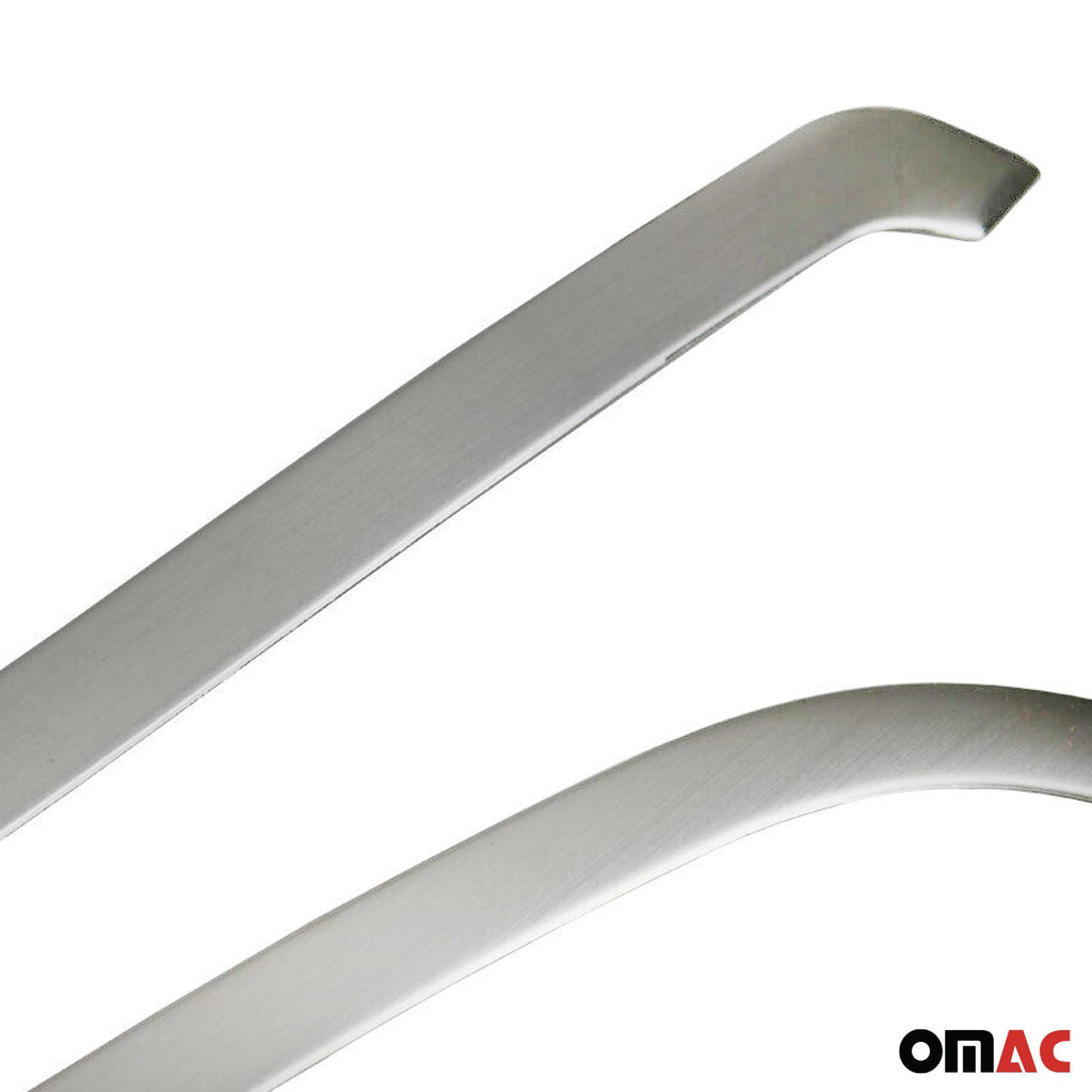 2014-2018 Mercedes Sprinter W906 Front Bumper Grill Trim Brushed Stainless Steel 2Pcs