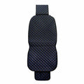 Cadillac Escalade Leather Breathable Front Seat Cover Pads Black Blue 1Pc