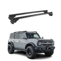 2021-2024 Ford Bronco Roof Rack Cross Bars Black