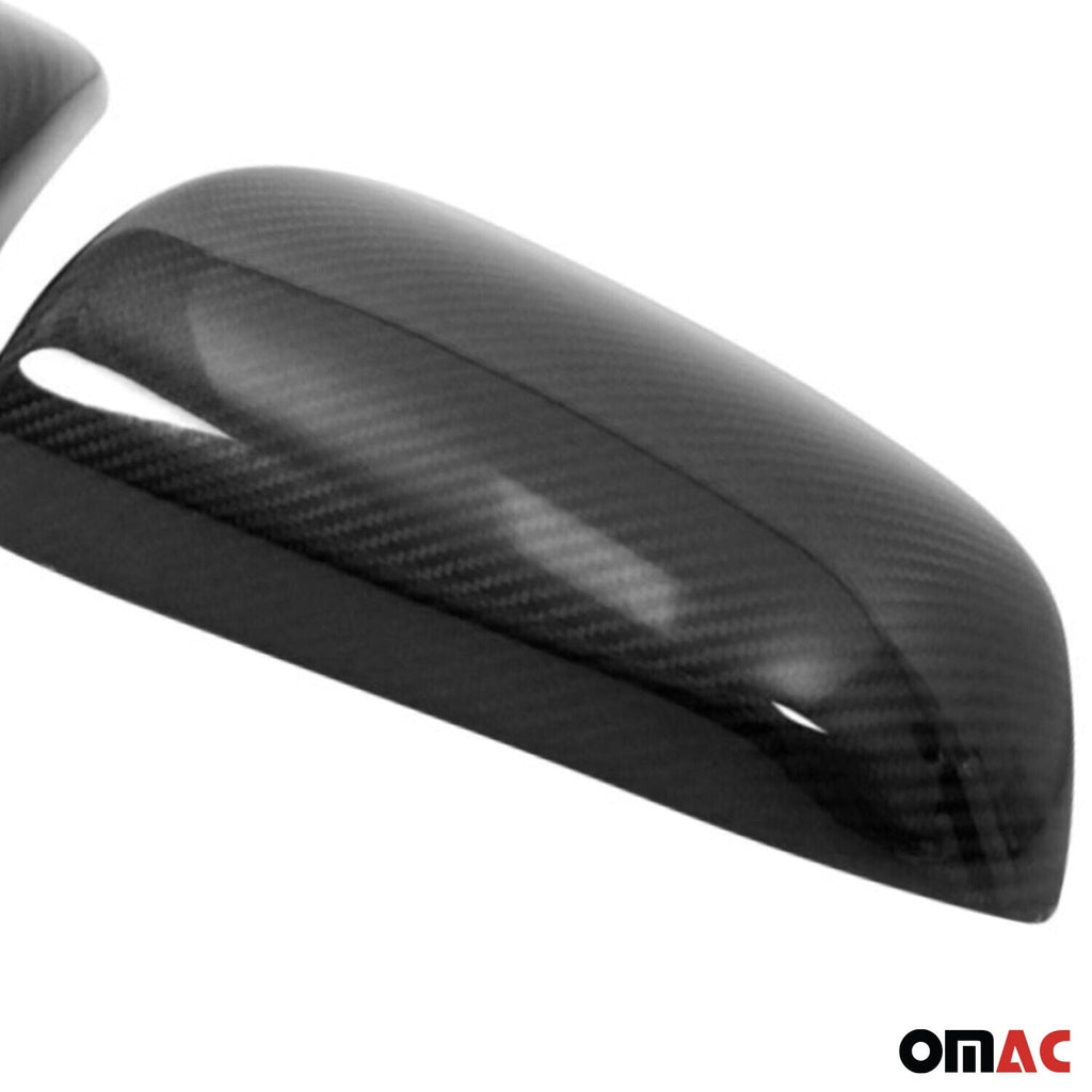 2000-2009 Audi A4 S4 B6 / A4 S4 B7 Side Mirror Cover Caps Carbon Fiber