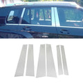2009-2015 Mercedes GLK Class X204 Window B Pillar Posts Door Trim Stainless Steel 6x