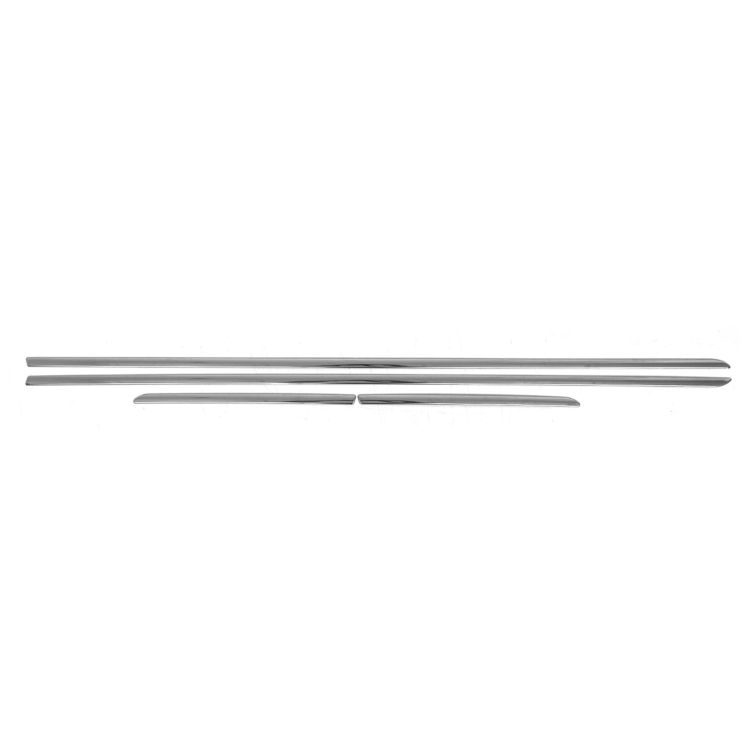 2013-2017 Hyundai Elantra GT Side Door Molding Trim Skirt Garnish Stainless Steel 4x