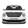 2012-2019 VW Beetle Car Bonnet Mask Hood Bra Black Chequered 1 Pc