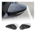 2009-2017 VW CC Side Mirror Cover Caps Carbon Fiber Black 2 Pcs