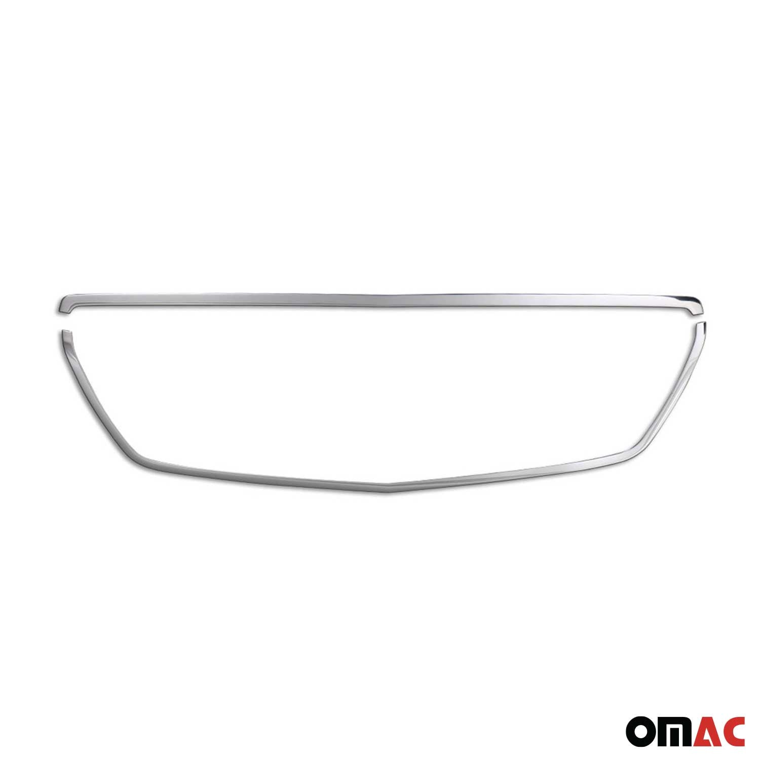 2014-2018 Mercedes Sprinter W906 Front Bumper Grill Trim Molding Steel 2Pcs