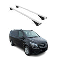2016-2024 Mercedes Metris Roof Rack Cross Bars Silver