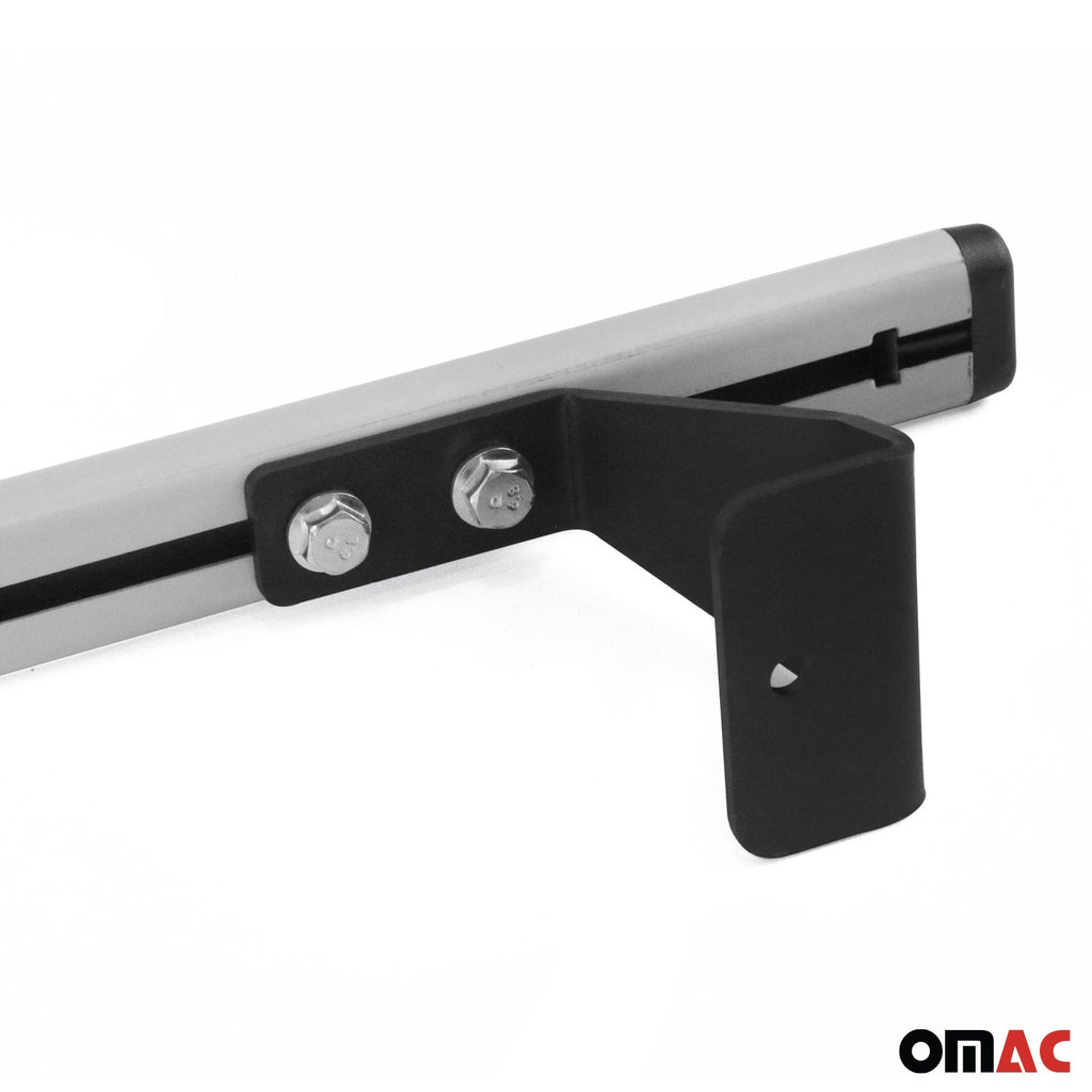 2015-2022 Ram Promaster City Roof Rack Cross Bars 3Pcs Silver