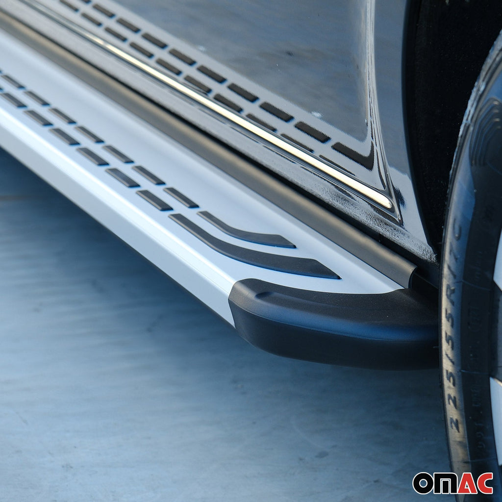 2023-2026 Alfa Romeo Tonale Running Boards Side Steps Silver