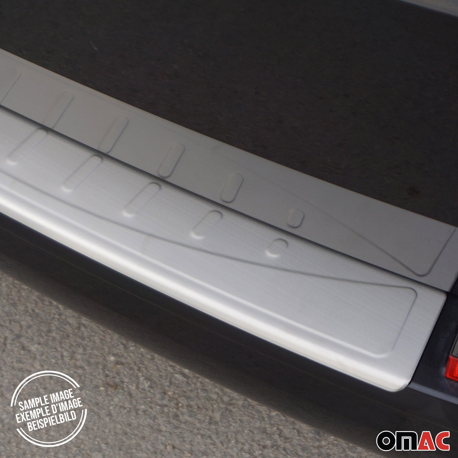 2009-2020 Dodge Journey Rear Bumper Sill Cover Protector Guard Brushed Stainless Steel