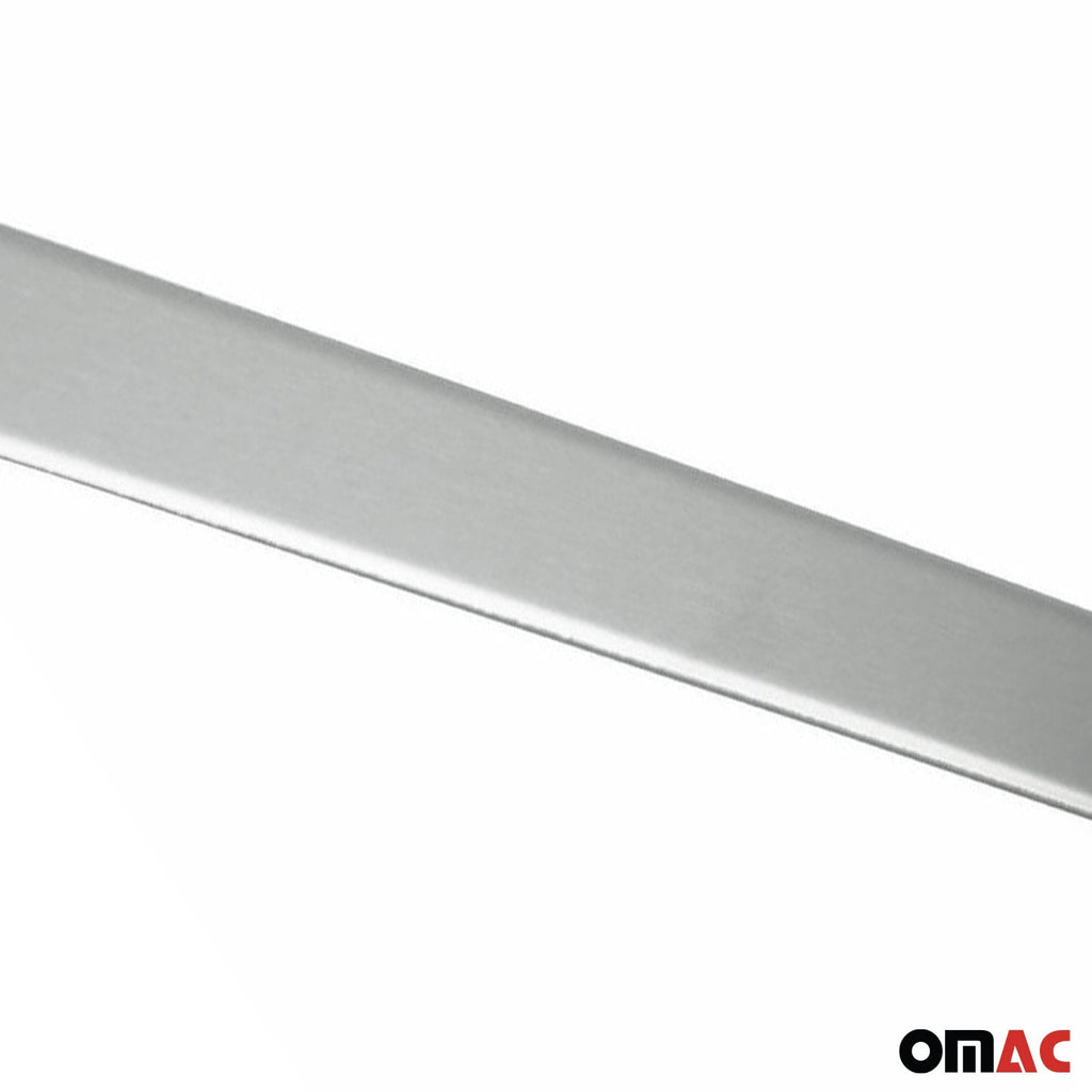 2016-2018 Hyundai Tucson Rear Trunk Molding Trim Brushed Stainless Steel Silver 1Pc