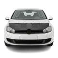 2010-2014 VW Golf Mk6 Car Bonnet Mask Hood Bra Black Chequered 1 Pc