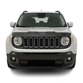 2015-2024 Jeep Renegade Car Bonnet Mask Hood Bra Black Chequered
