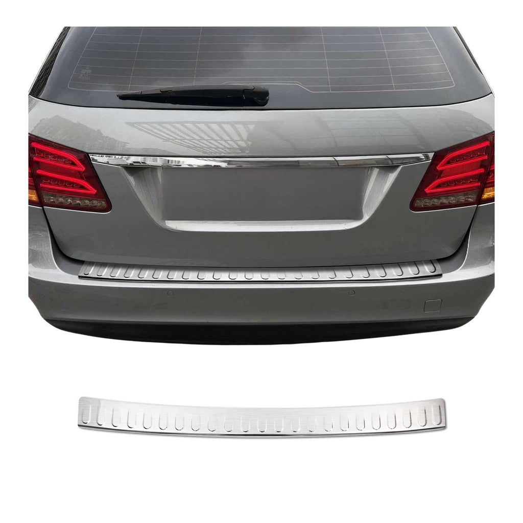 2011-2013 Mercedes E Class S212 Wagon Rear Bumper Guard Stainless Steel Brushed