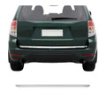 2009-2013 Subaru Forester III Rear Trunk Molding Trim Stainless Steel Silver