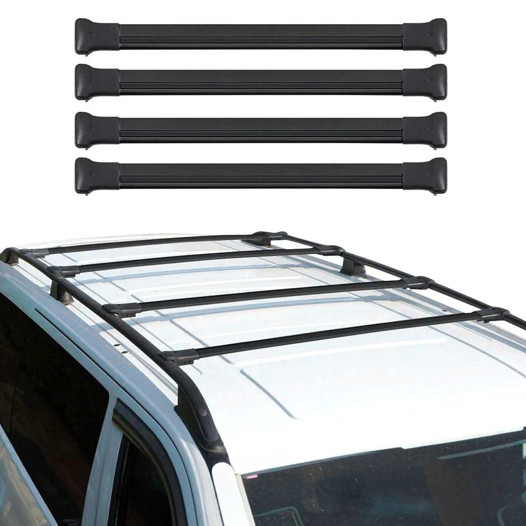 2014-2026 RAM ProMaster Roof Rack Cross Bars 4Pcs Black