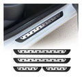 Land Rover Discovery Door Sill Scuff Plate Scratch Protector Steel Silver 4 Pcs