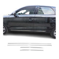 2009-2017 Audi Q5 8R Side Door Molding Trim Skirt Garnish Stainless Steel