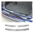 2018-2024 VW Tiguan Rear Bumper & Trunk Sill Cover Set Stainless Steel Glossy