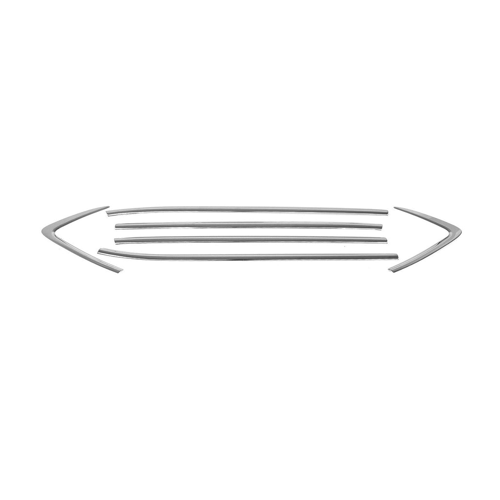 2016-2021 Hyundai Tucson Window Molding Trim Streamer Stainless Steel Silver 6 Pcs