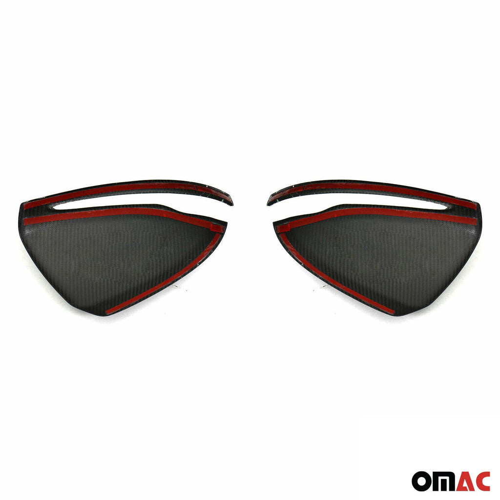 2020-2026 Mercedes GLB Class X257 Side Mirror Cover Caps Carbon Fiber 2Pcs