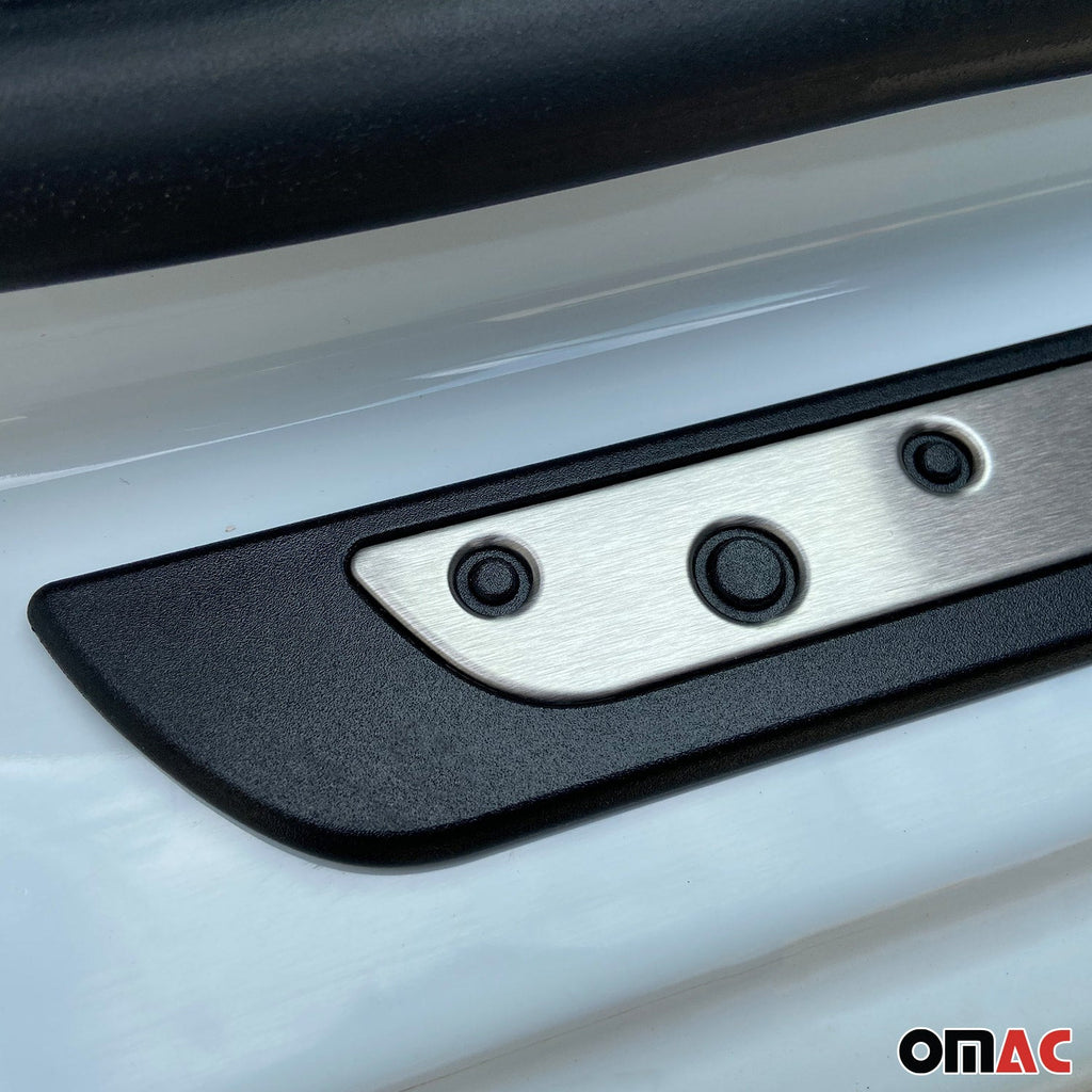 Ford Explorer Door Sill Scuff Plate Scratch Protector Stainless Steel Silver 4 Pcs